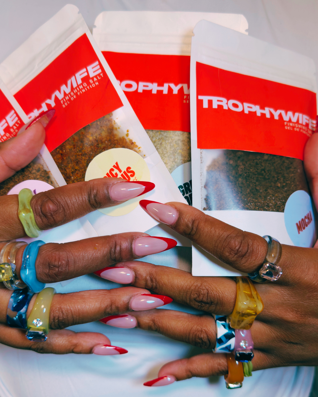 The Trophy Set — all 4 Trophy Wife Finishing Salts