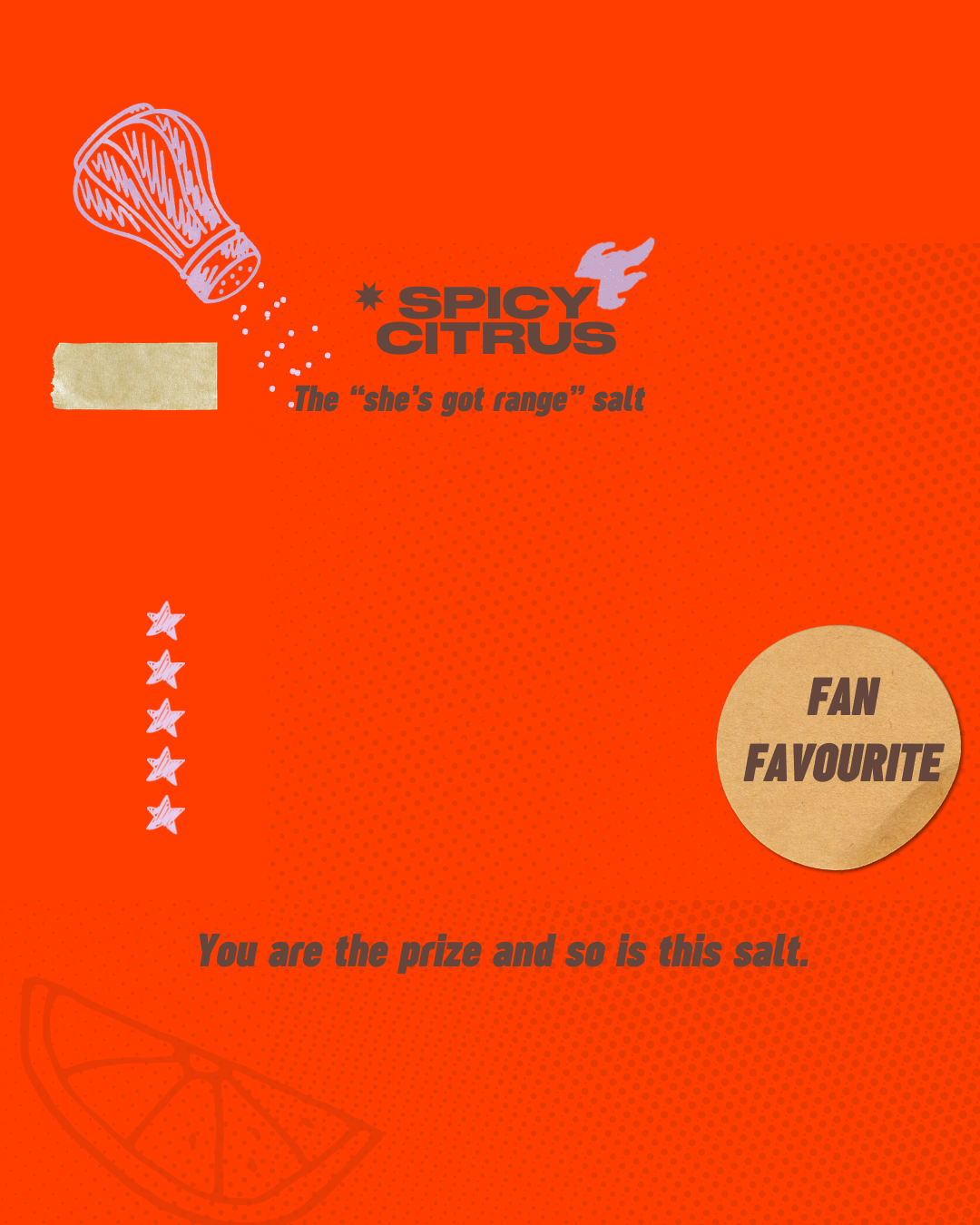 Mocha Finishing Salt